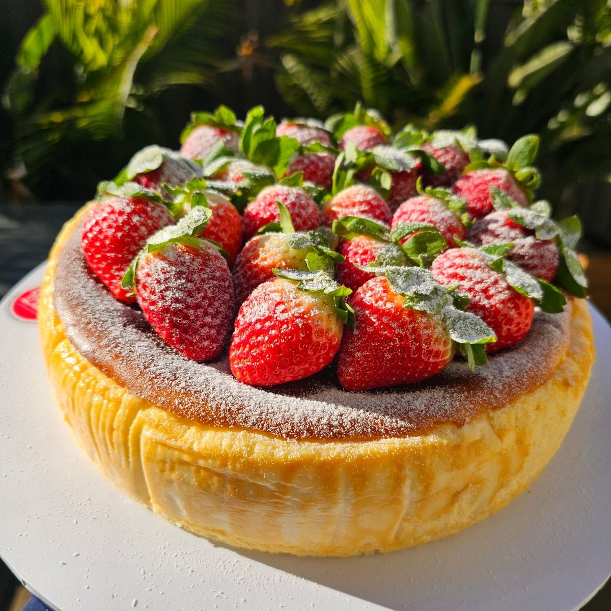Basque burnt cheesecake by Amour Desserts Melbourne